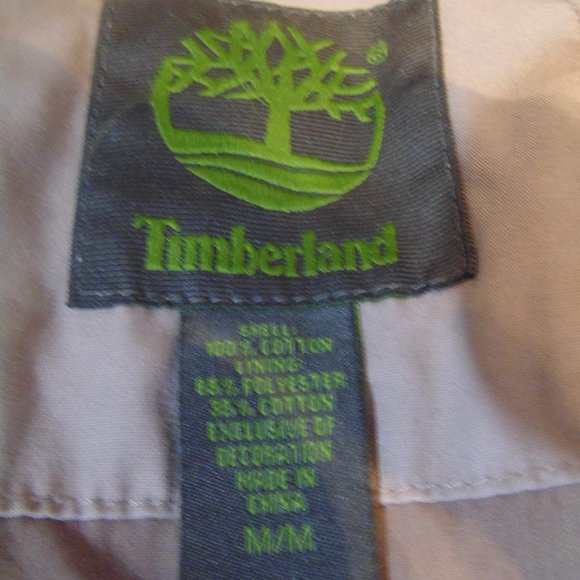 Timberlan Khaki full zip mid lenght jacket medium. - Picture 8 of 8
